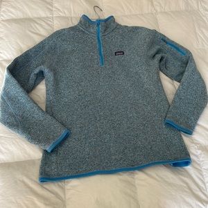 Baby Blue Patagonia Fleece, Size: Large